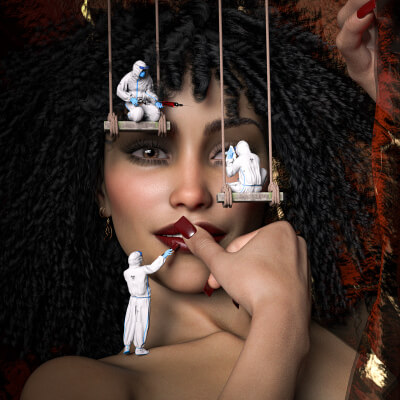 Glam Squad 3D Wallpaper