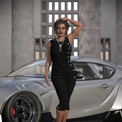 Model Behavior April 2024 3D Wallpaper