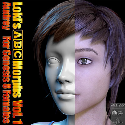 ABC Morphs 1 Audrey for Genesis 8 Females