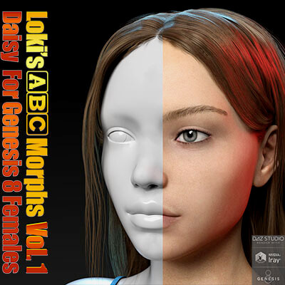 ABC Morphs 1 Daisy for Genesis 8 Females