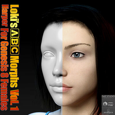 ABC Morphs 1 Harper for Genesis 8 Females