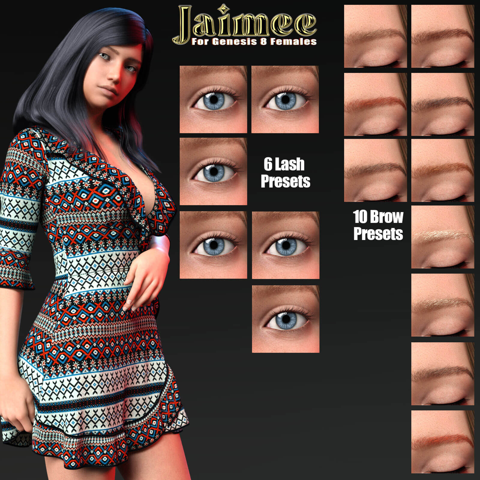 Jaimee for Genesis 8 Females Daz Content