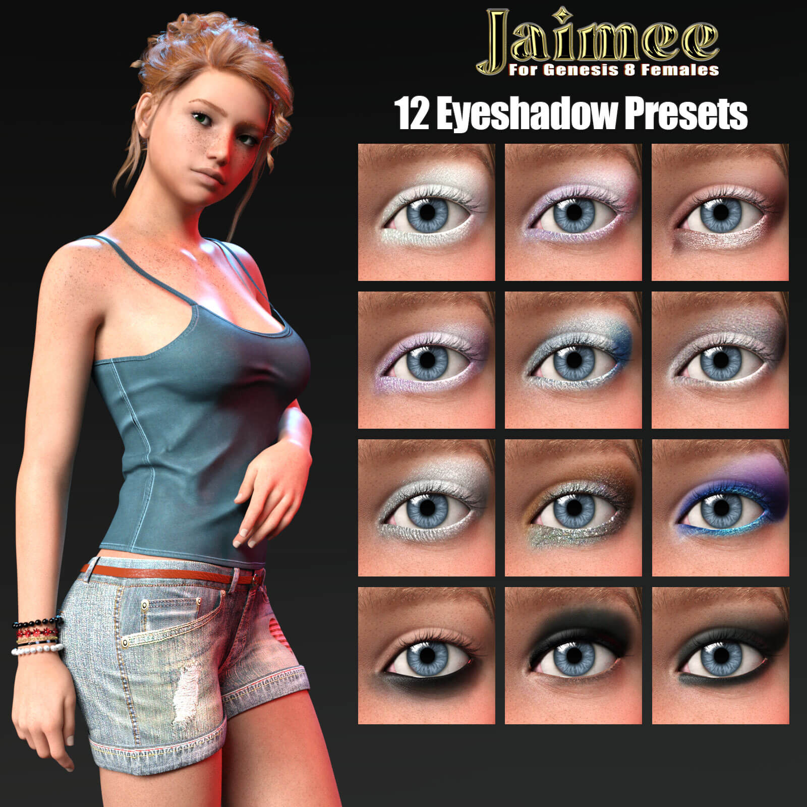 Jaimee for Genesis 8 Females Daz Content