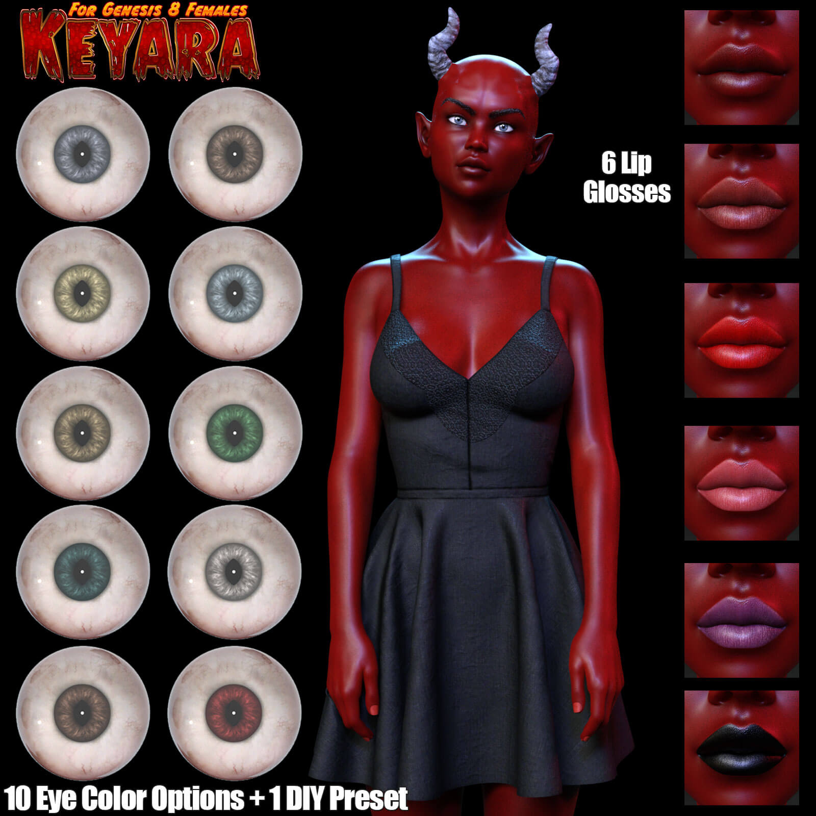 Keyara for Genesis 8 Females Daz Content