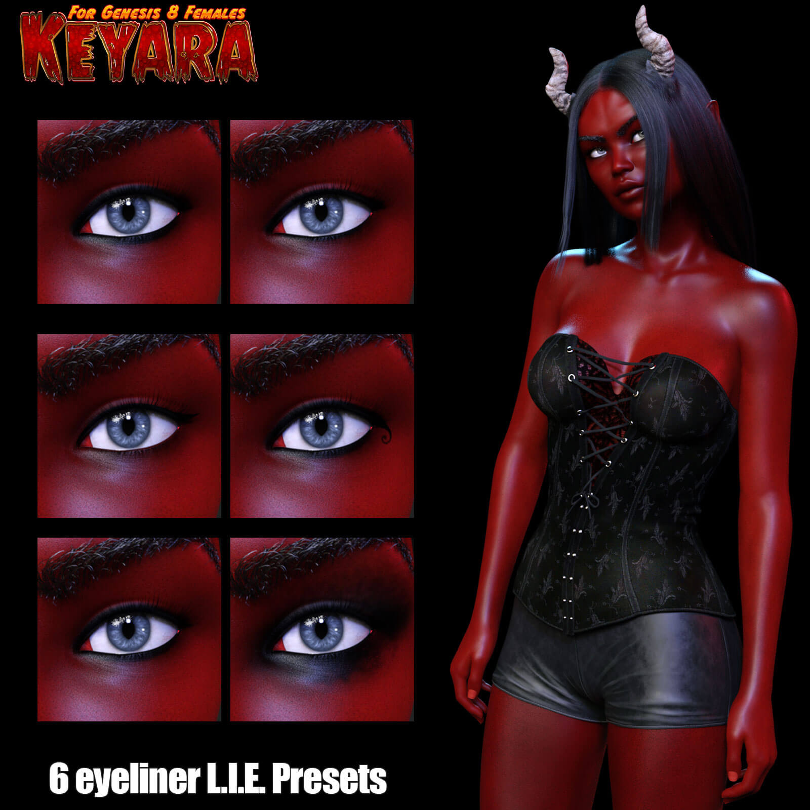 Keyara for Genesis 8 Females Daz Content