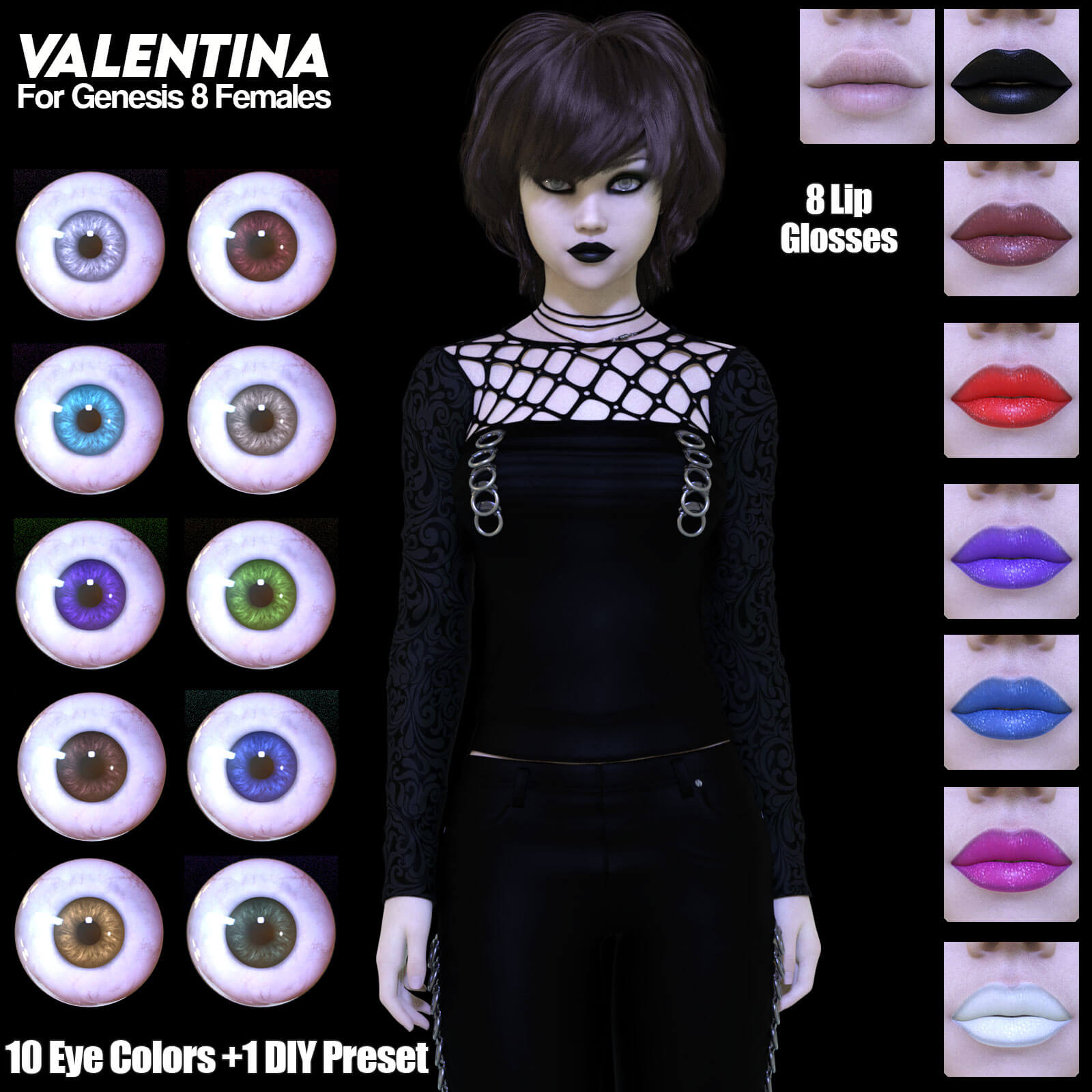 Valentina for Genesis 8 Females Daz Content