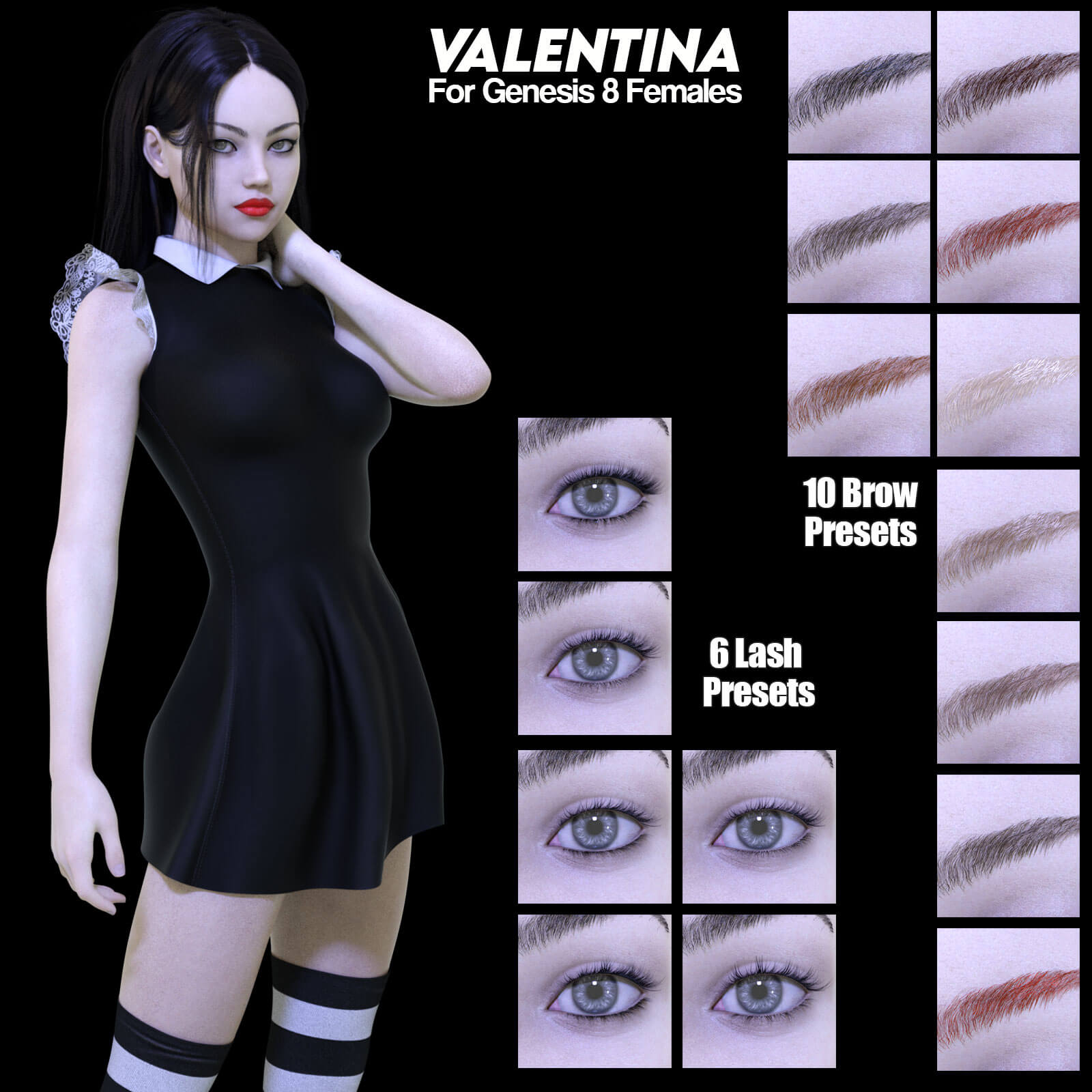 Valentina for Genesis 8 Females Daz Content