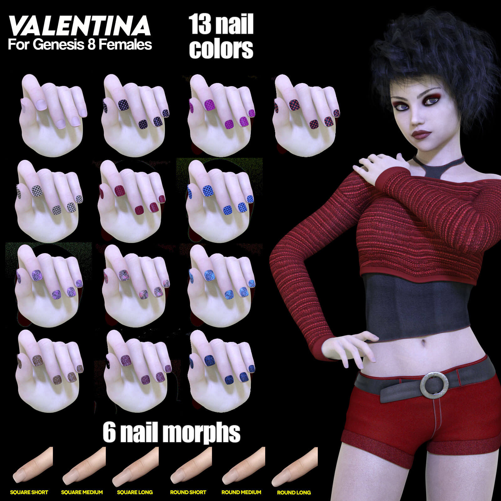 Valentina for Genesis 8 Females Daz Content