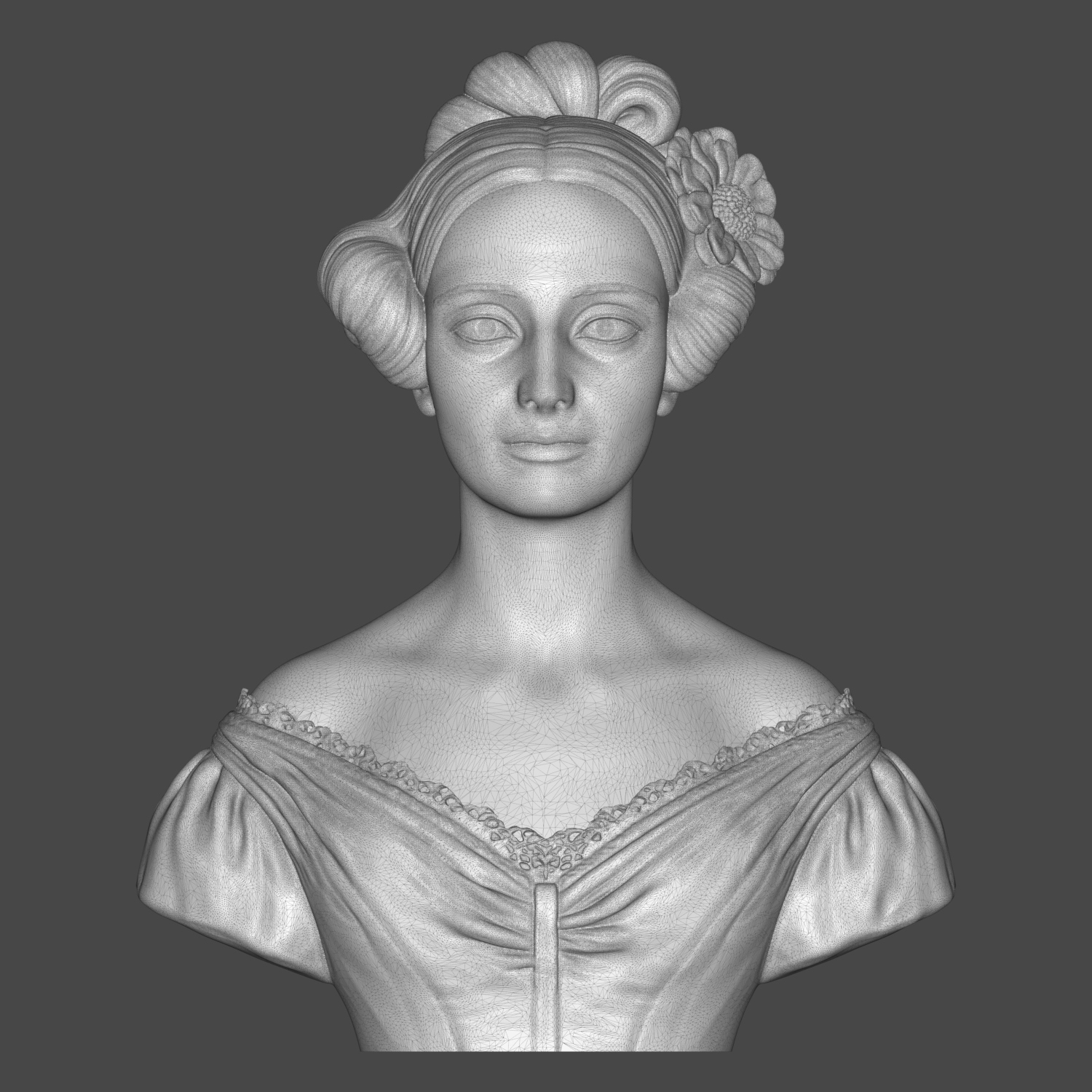 Ada Lovelace 3D Printable 3D Model