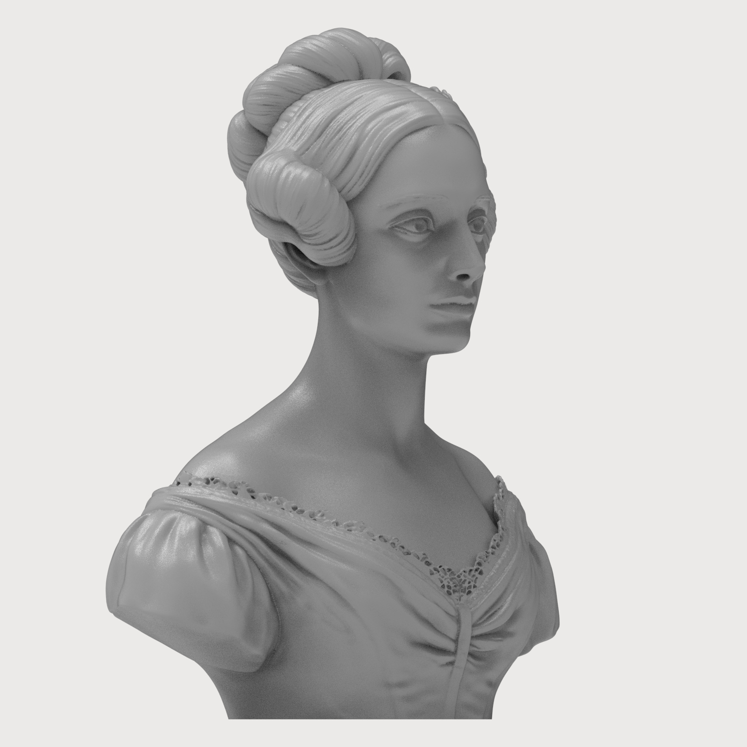 Ada Lovelace 3D Printable 3D Model