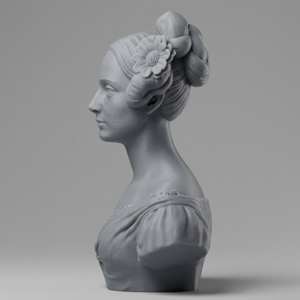 Ada Lovelace 3D Printable 3D Model
