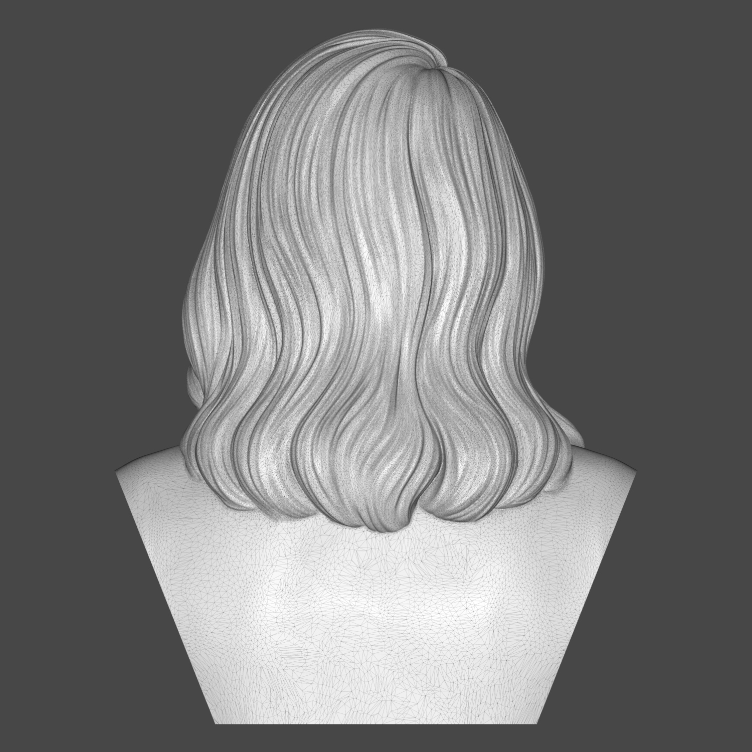 Adele 3D Printable Bust 3D Model