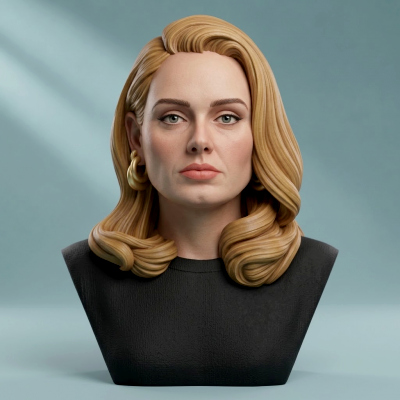 Adele 3D Printable Bust