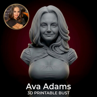 Adult Star Ava Adams Bust
