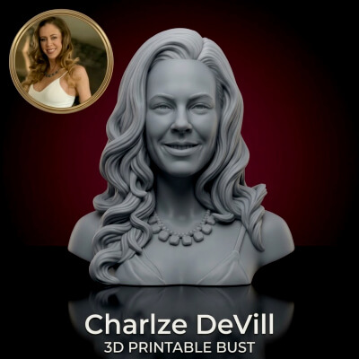 Adult Star Charlze DeVill Bust
