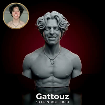 Adult Star Gattouz Bust