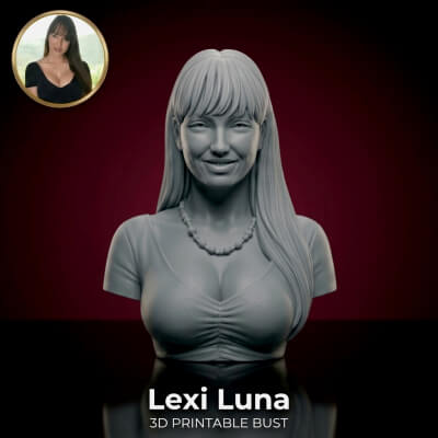 Adult Star Lexi Luna Bust