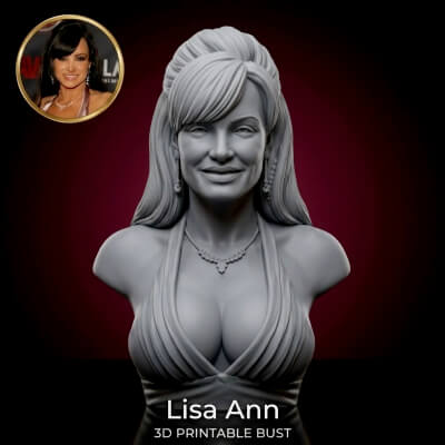 Adult Star Lisa Ann Bust