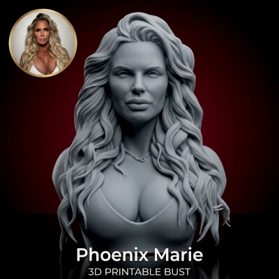 Adult Star Phoenix Marie Bust
