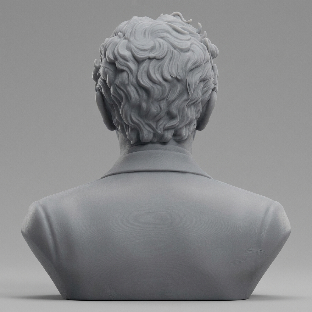 Alain Prost 3D Printable Bust 3D Model