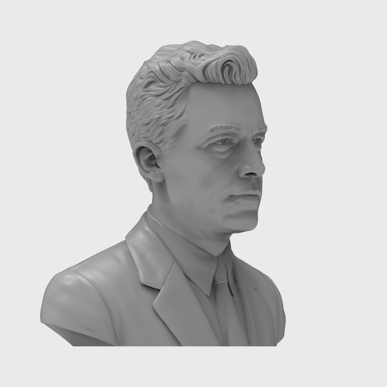 Albert Camus 3D Printable Bust 3D Model