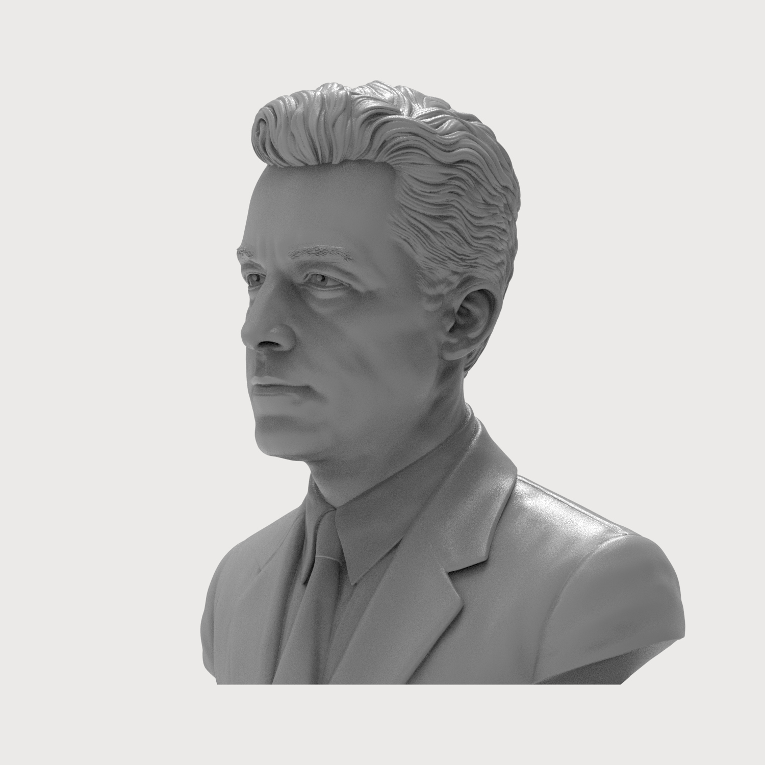 Albert Camus 3D Printable Bust 3D Model