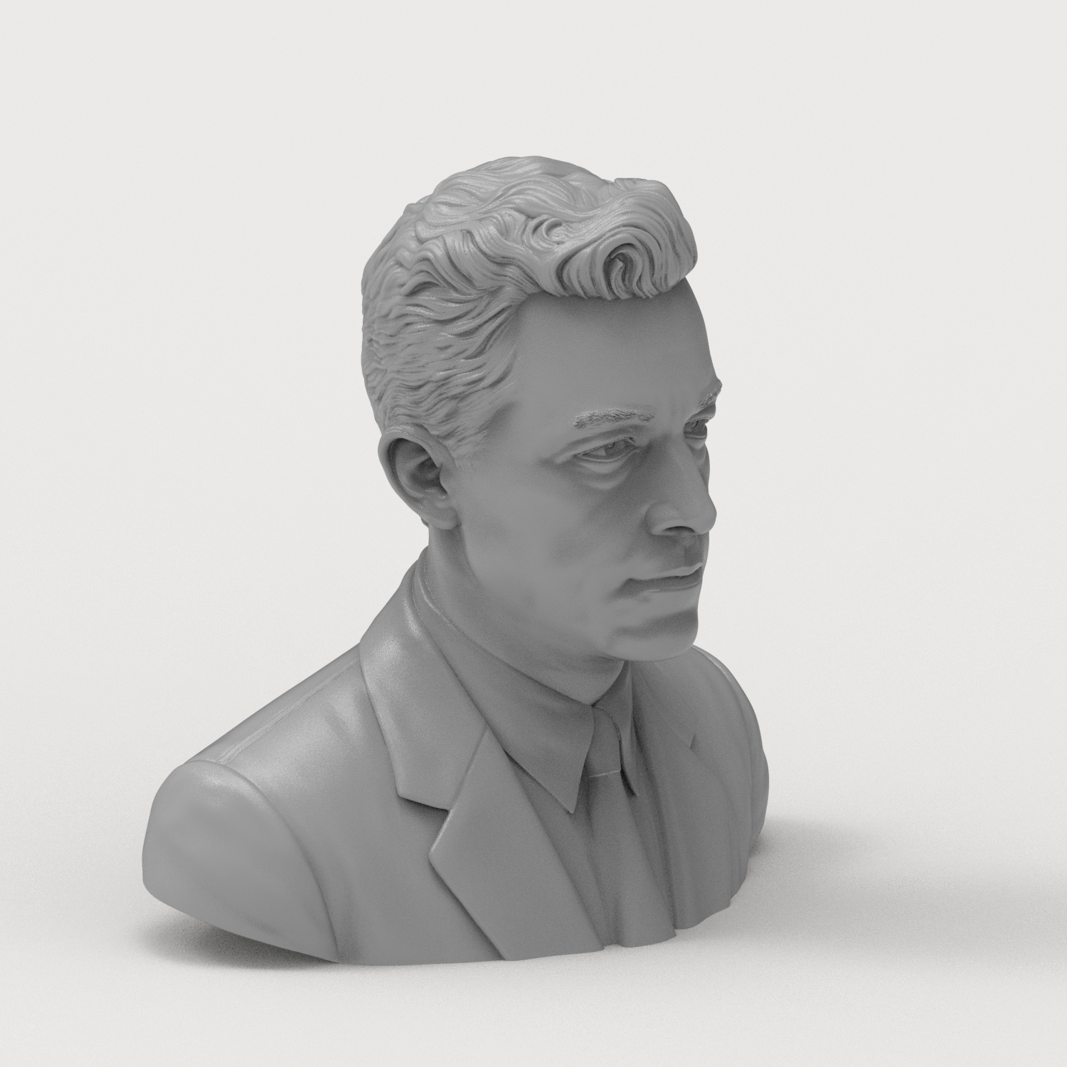 Albert Camus 3D Printable Bust 3D Model