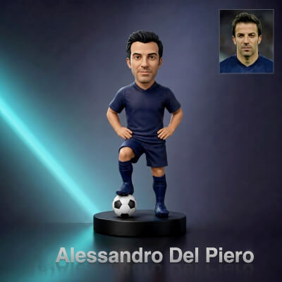 Alessandro Del Piero Football Player Figurine 3D Print Model