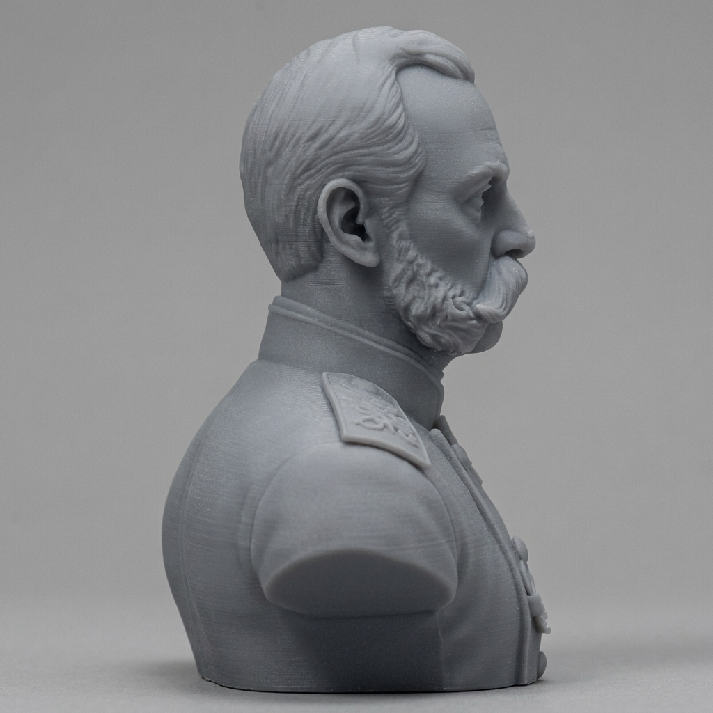 Alexander II Russian Emperor 3d Printable Bust 3D Model