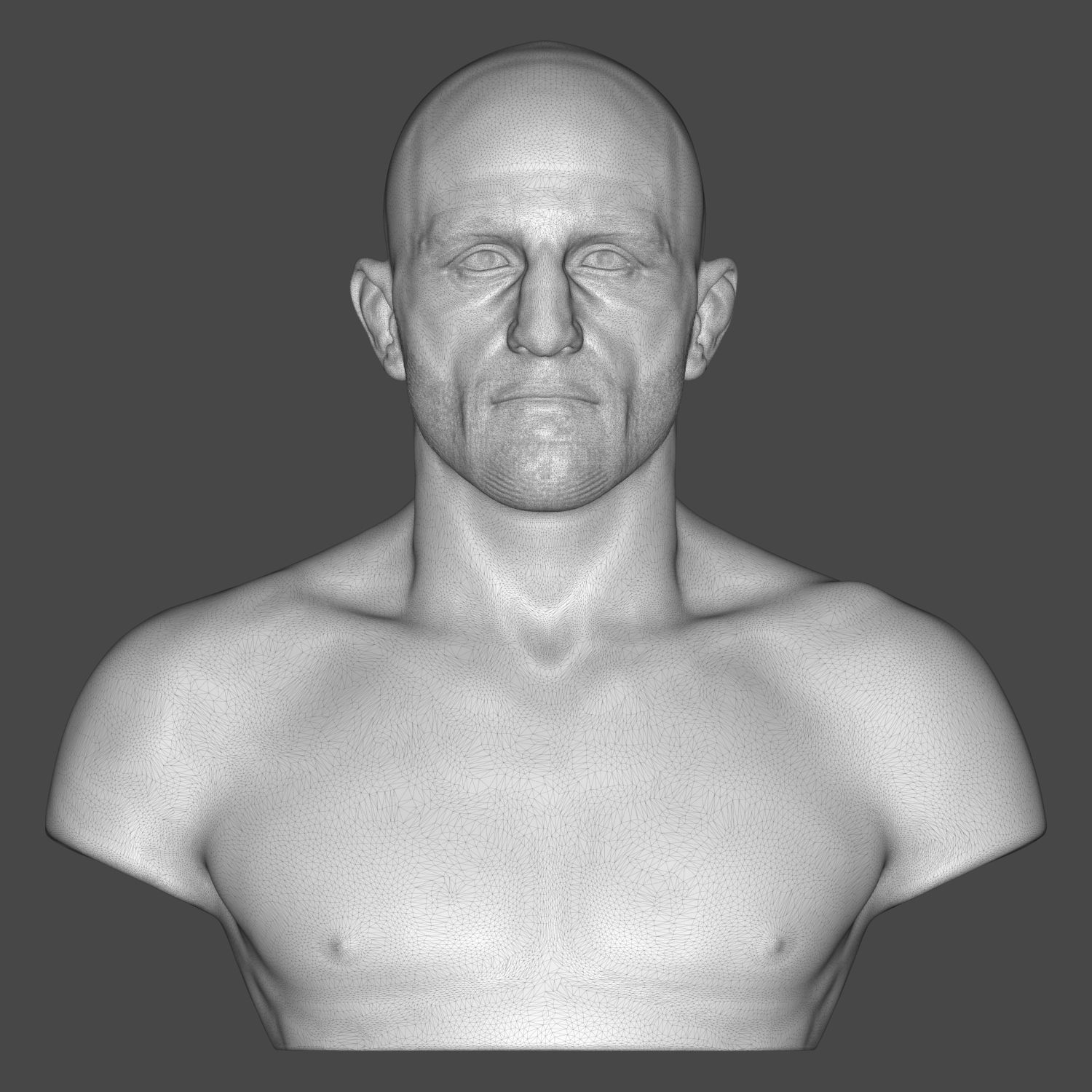 Alexander Volkanovski MMA Fighter 3D Printable Bust 3D Model