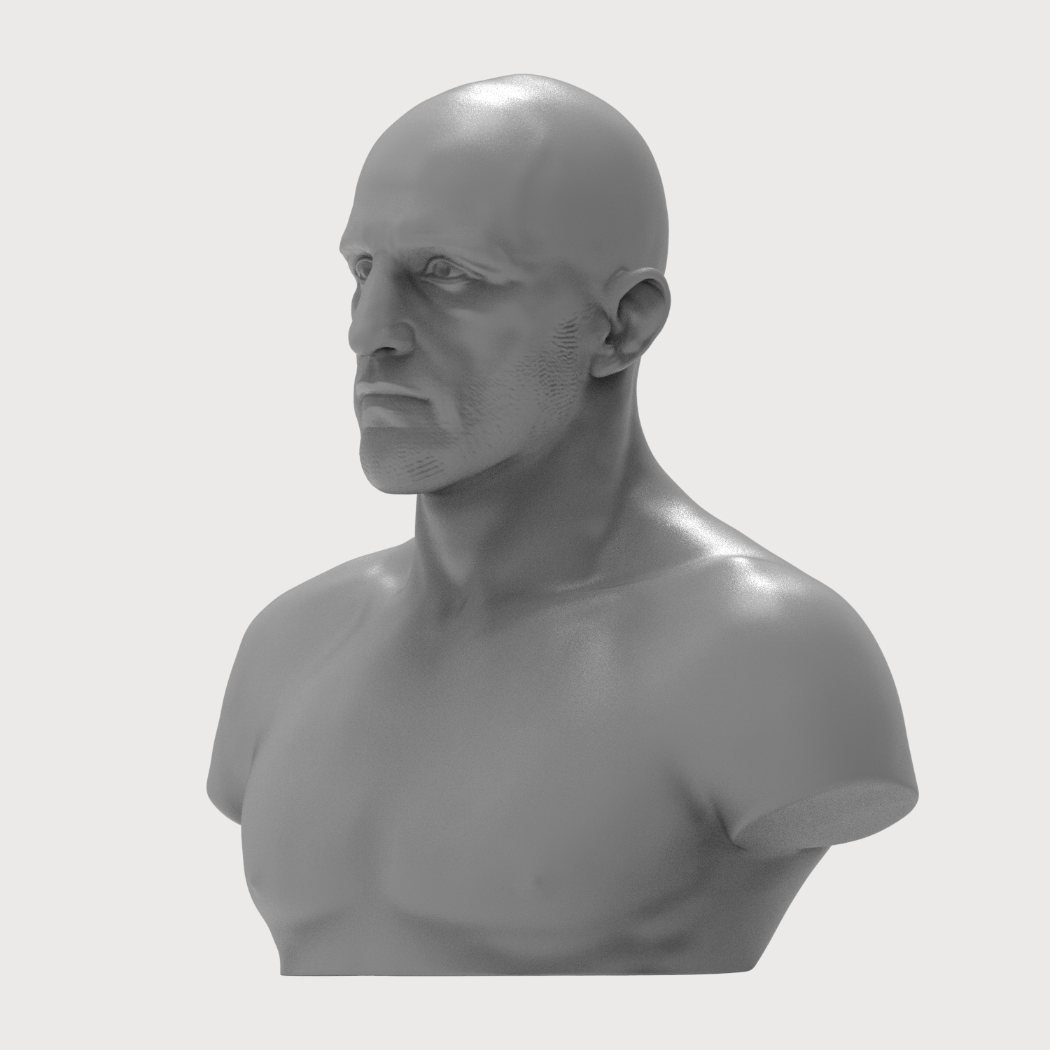 Alexander Volkanovski MMA Fighter 3D Printable Bust 3D Model