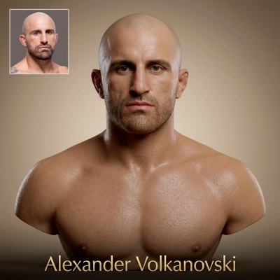 Alexander Volkanovski MMA Fighter 3D Printable Bust