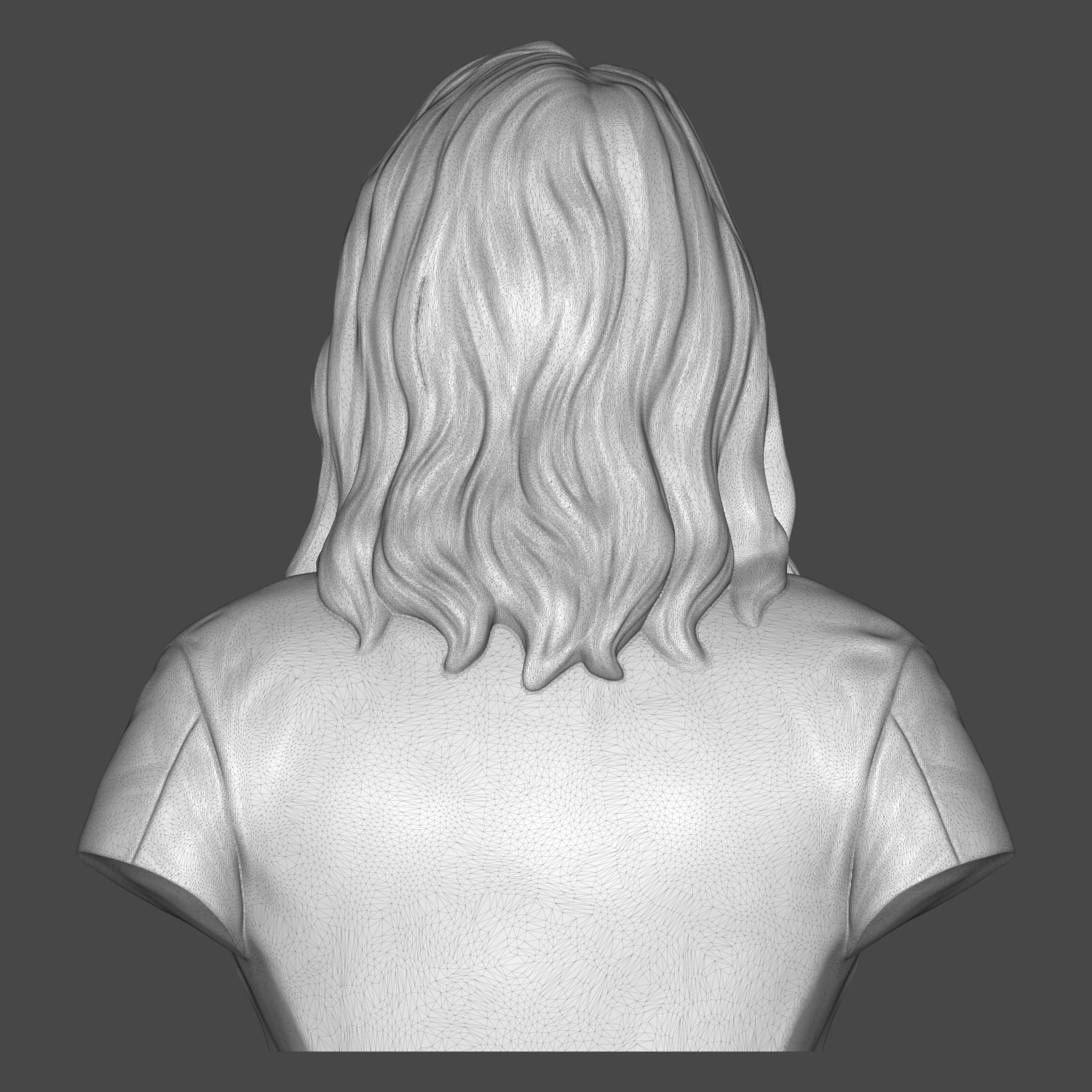 Alice Cooper 3D Printable Bust 3D Model