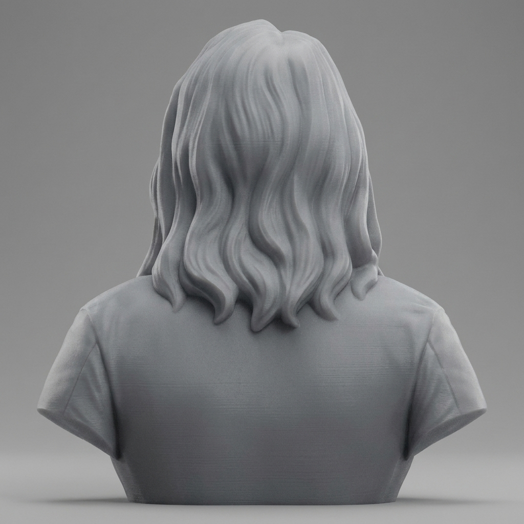 Alice Cooper 3D Printable Bust 3D Model