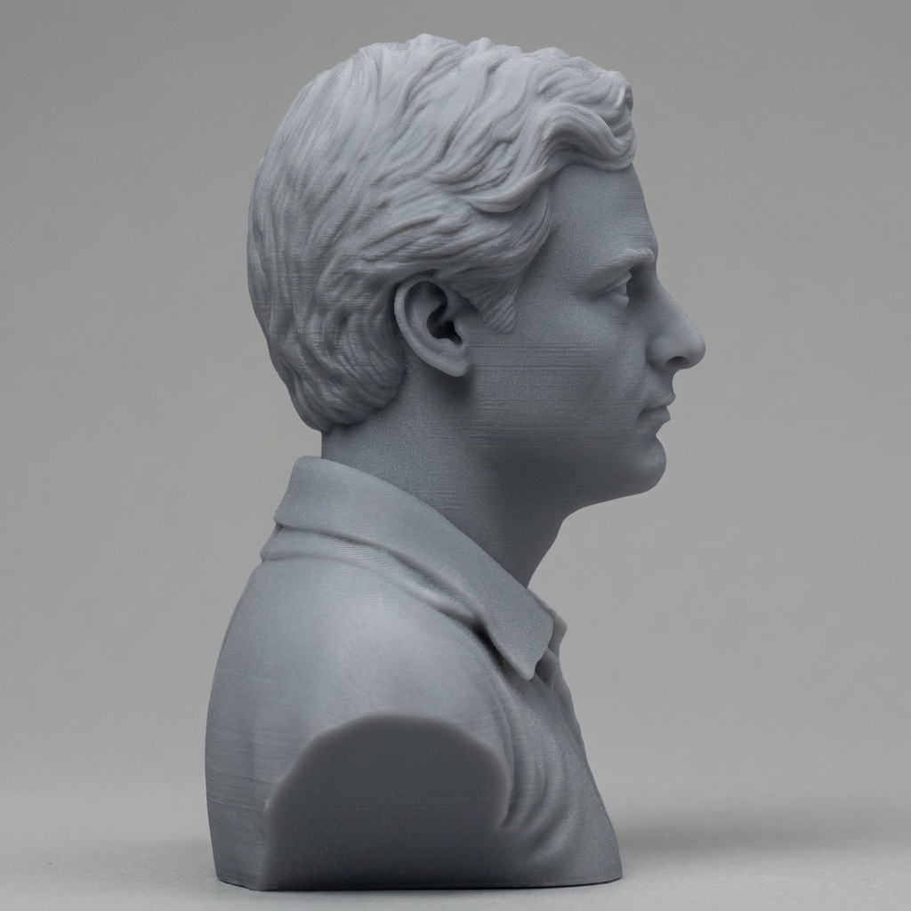 Amedeo Modigliani 3D Printable Bust 3D Model