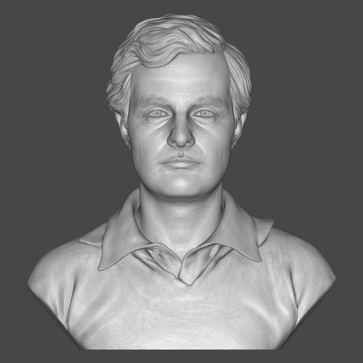 Amedeo Modigliani 3D Printable Bust 3D Model