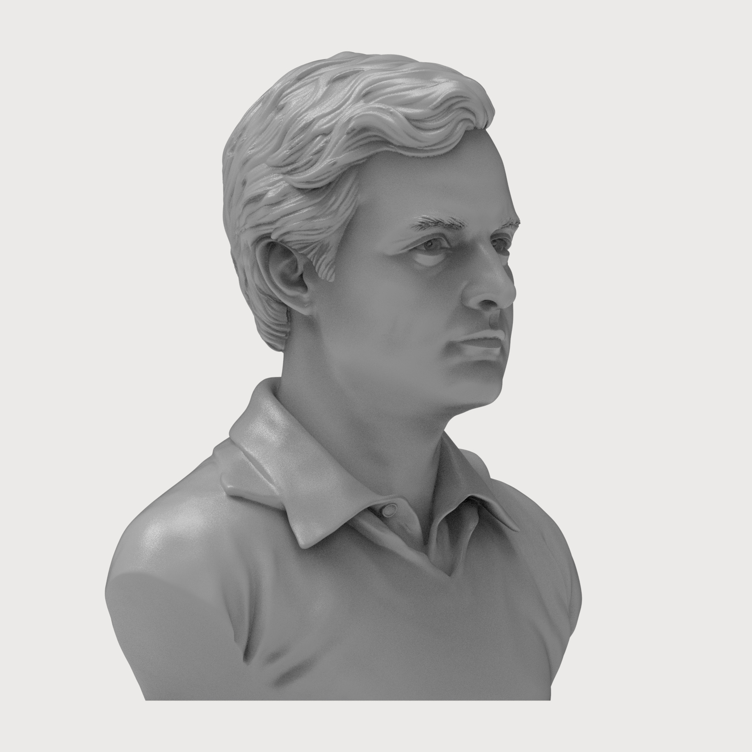 Amedeo Modigliani 3D Printable Bust 3D Model