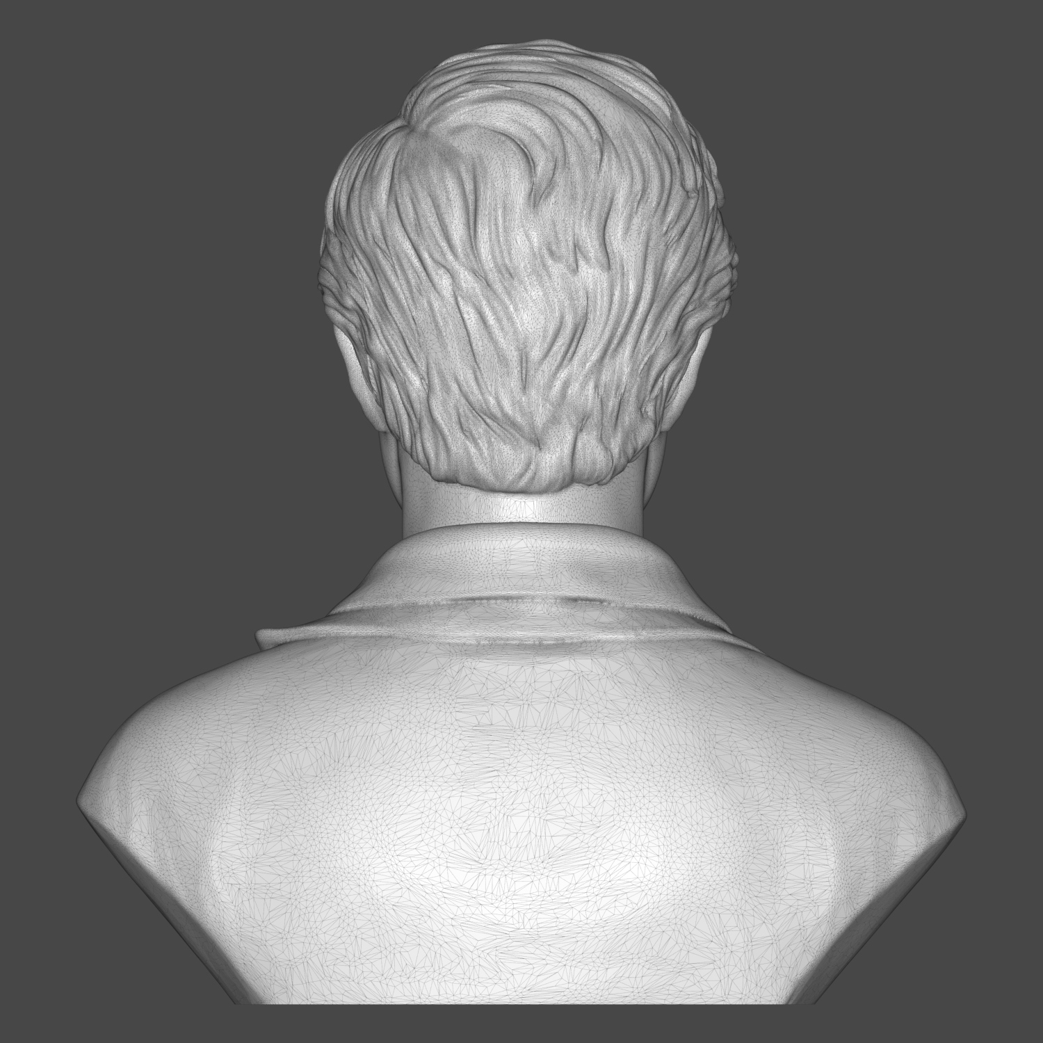Amedeo Modigliani 3D Printable Bust 3D Model