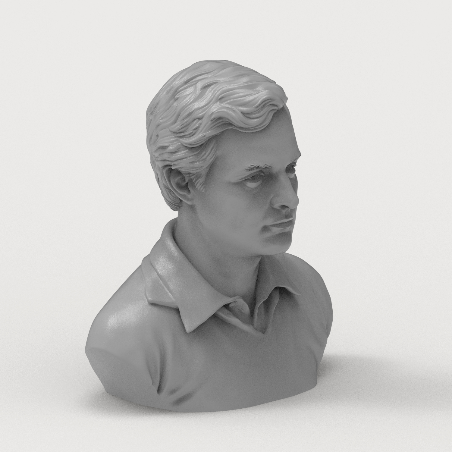 Amedeo Modigliani 3D Printable Bust 3D Model