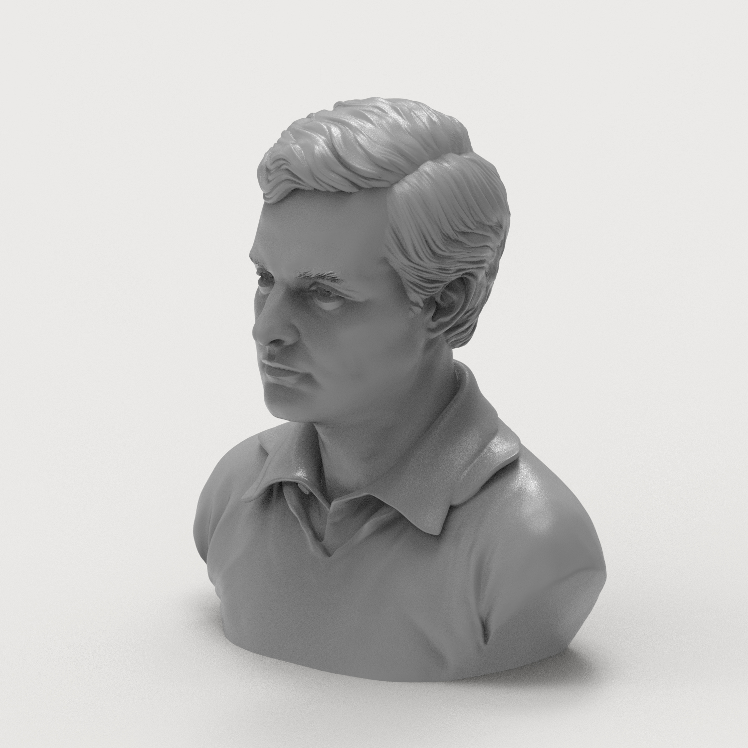 Amedeo Modigliani 3D Printable Bust 3D Model