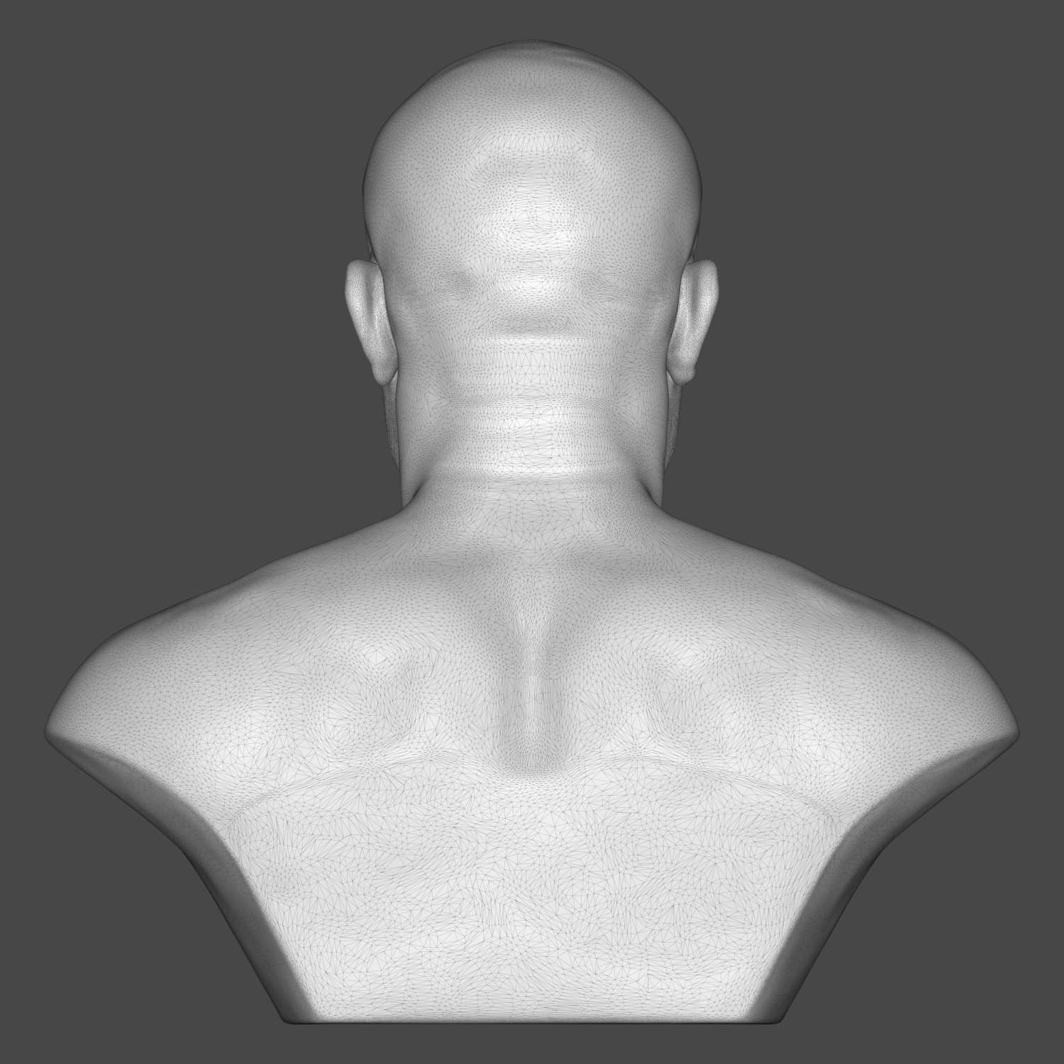 Anderson Silva UFC Fighter 3d Printable Bust 3D Model