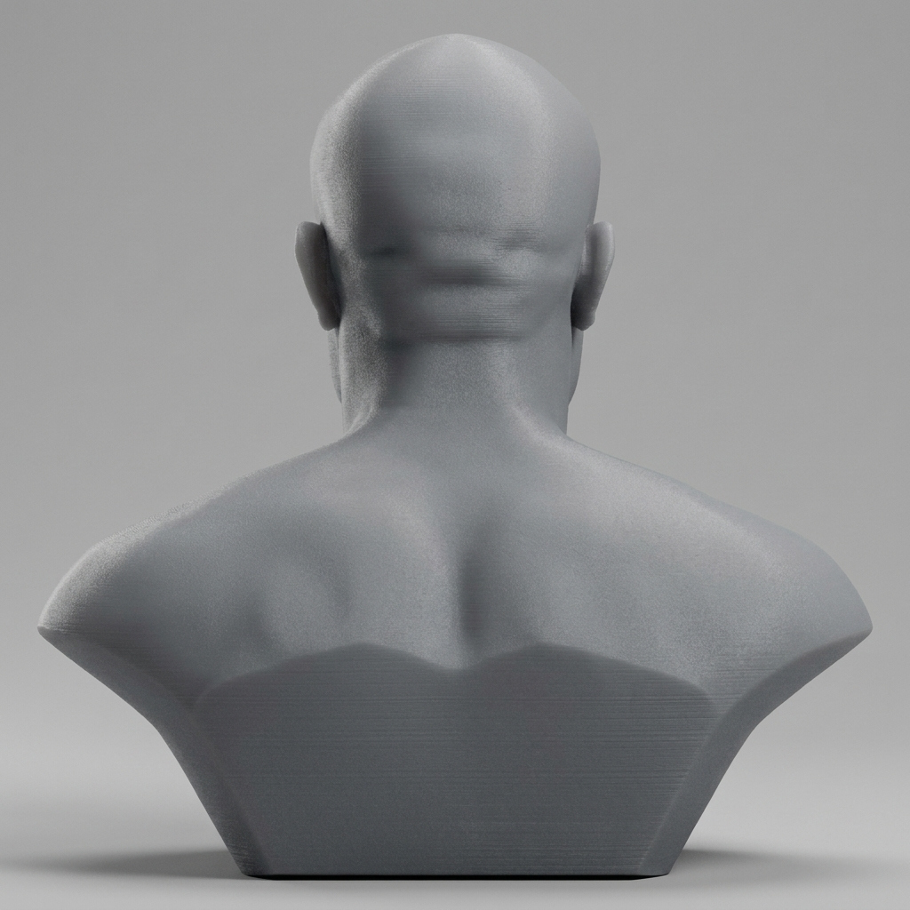 Anderson Silva UFC Fighter 3d Printable Bust 3D Model