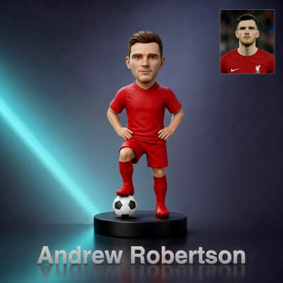 Andrew Robertson Footballer Figurine 3D Print Model