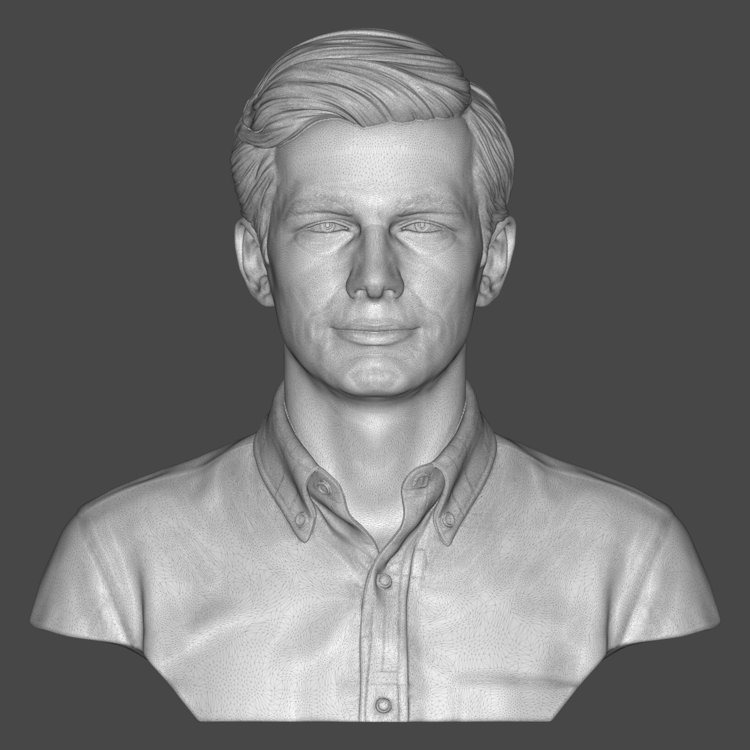 Anthony Perkins 3D Printable Bust 3D Model