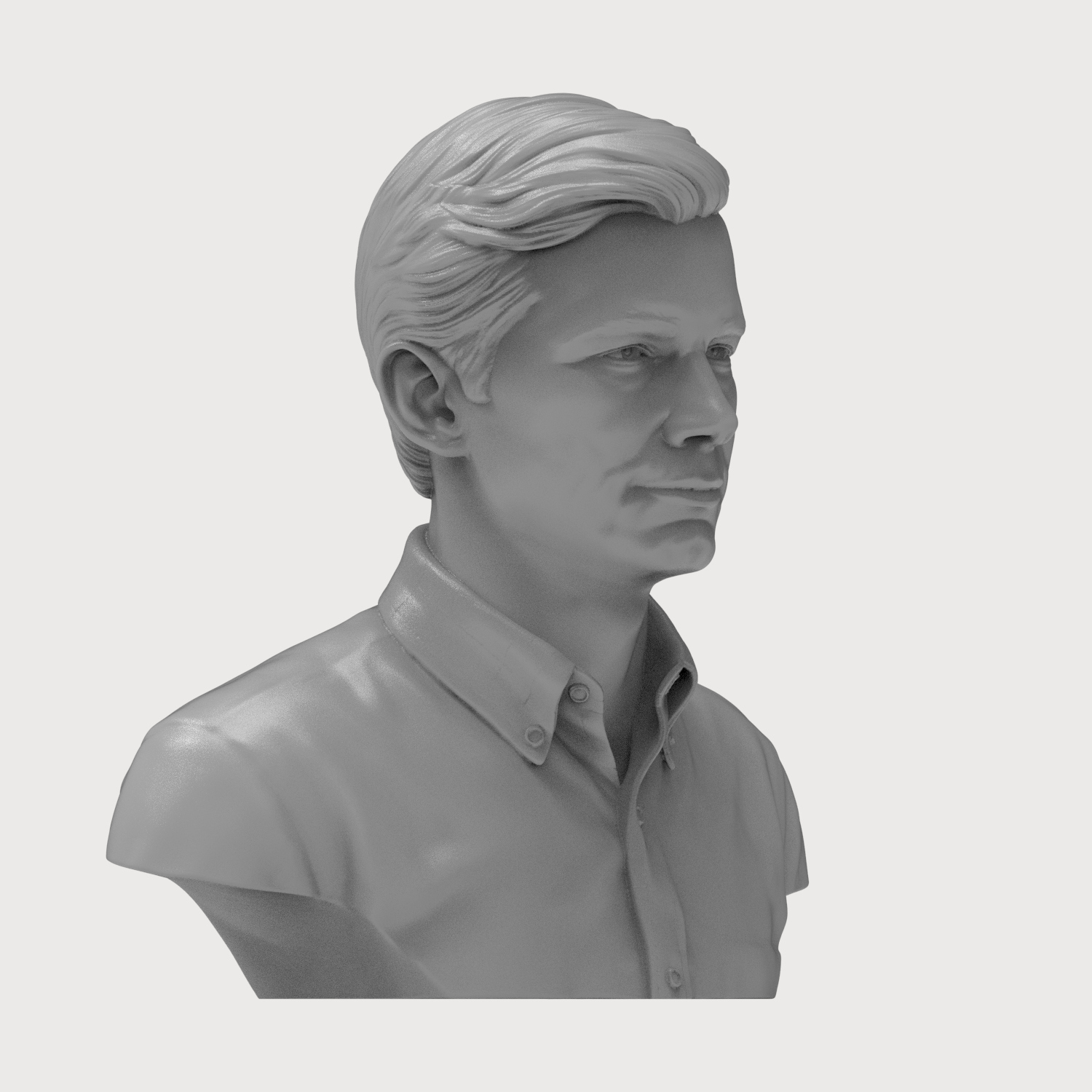 Anthony Perkins 3D Printable Bust 3D Model