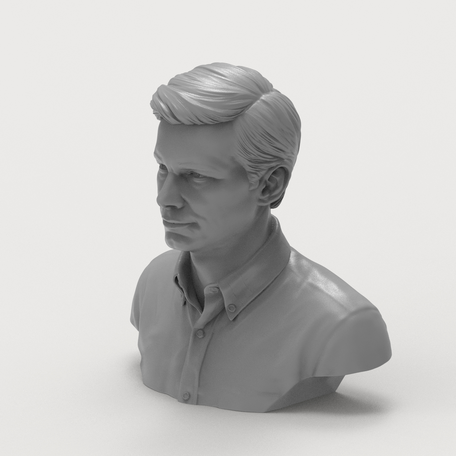 Anthony Perkins 3D Printable Bust 3D Model