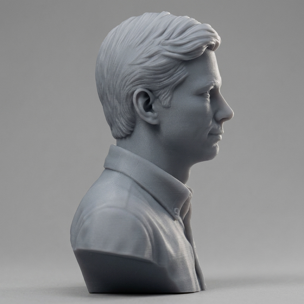 Anthony Perkins 3D Printable Bust 3D Model