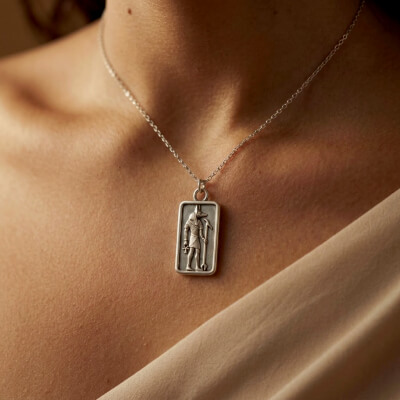 Anubis Egyptian God Pendant 3D Printable