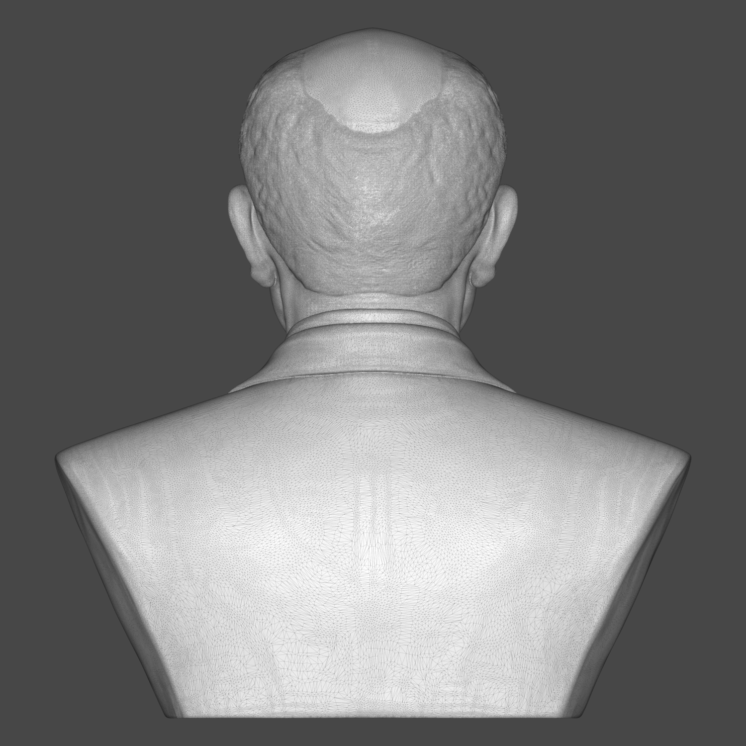Anwar Sadat 3D Printable Bust 3D Model