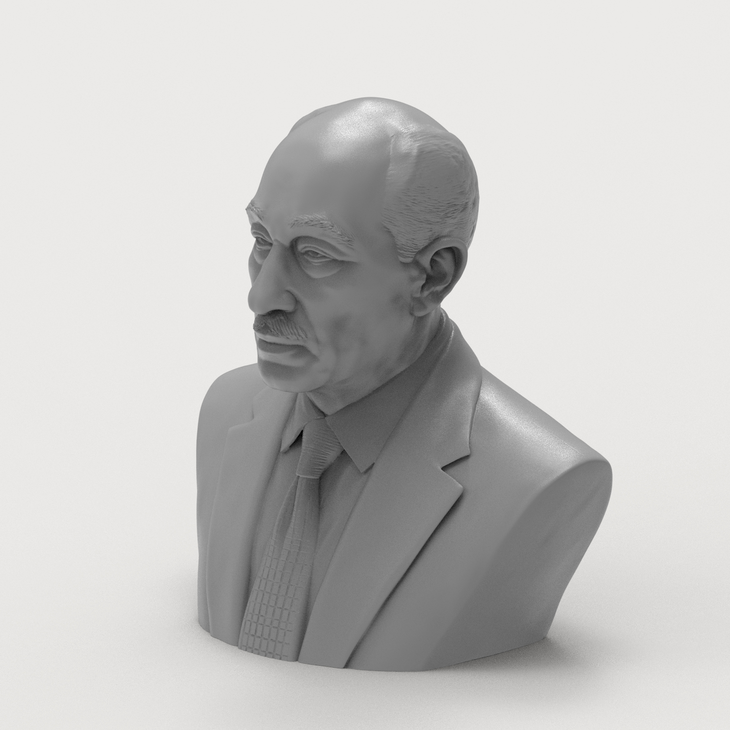 Anwar Sadat 3D Printable Bust 3D Model